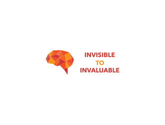 Invisible to Invaluable logo design by dhika