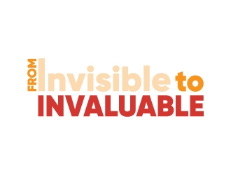 Invisible to Invaluable logo design by Erasedink