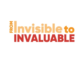 Invisible to Invaluable logo design by Erasedink