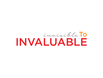 Invisible to Invaluable logo design by Barkah