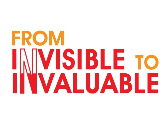 Invisible to Invaluable logo design by PMG