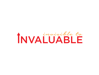 Invisible to Invaluable logo design by Barkah