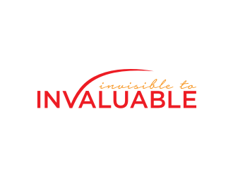 Invisible to Invaluable logo design by Barkah