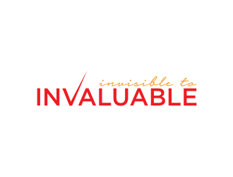 Invisible to Invaluable logo design by Barkah