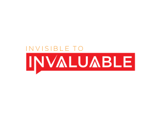 Invisible to Invaluable logo design by Barkah