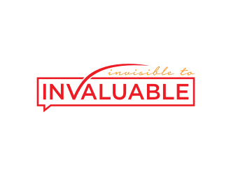 Invisible to Invaluable logo design by Barkah