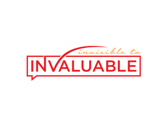 Invisible to Invaluable logo design by Barkah