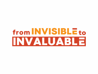 Invisible to Invaluable logo design by up2date