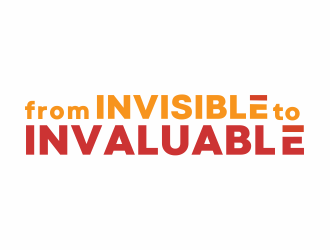 Invisible to Invaluable logo design by up2date