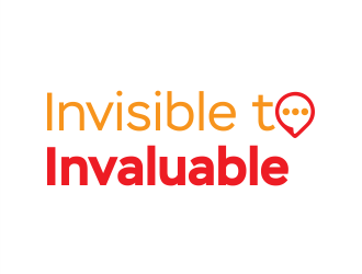 Invisible to Invaluable logo design by Gwerth