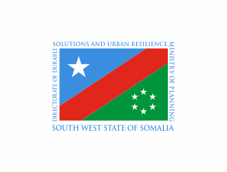 Directorate of Durable Solutions and Urban Resilience, Ministry of Planning South West State of Somalia  logo design by Franky.