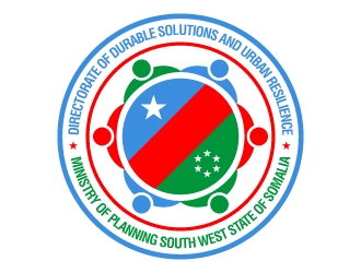 Directorate of Durable Solutions and Urban Resilience, Ministry of Planning South West State of Somalia  logo design by J0s3Ph