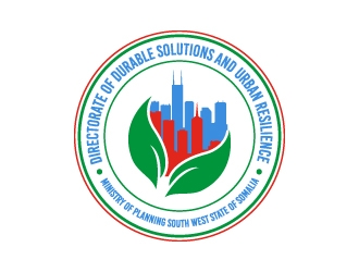 Directorate of Durable Solutions and Urban Resilience, Ministry of Planning South West State of Somalia  logo design by KDesigns