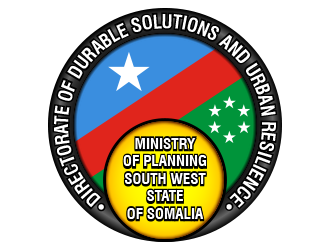 Directorate of Durable Solutions and Urban Resilience, Ministry of Planning South West State of Somalia  logo design by KNOTKRAKER