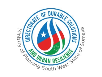 Directorate of Durable Solutions and Urban Resilience, Ministry of Planning South West State of Somalia  logo design by KreativeLogos