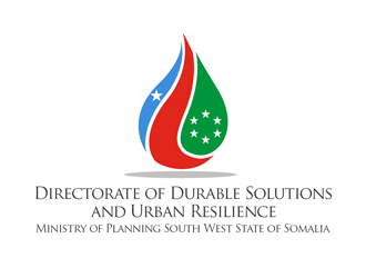 Directorate of Durable Solutions and Urban Resilience, Ministry of Planning South West State of Somalia  logo design by kunejo