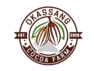 OKASSANG COCOA FARM logo design by Suvendu