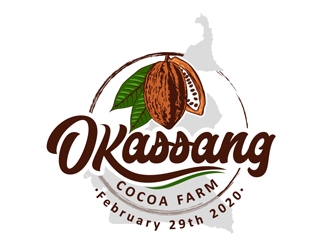 OKASSANG COCOA FARM logo design by DreamLogoDesign