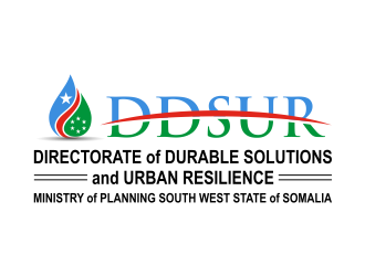 Directorate of Durable Solutions and Urban Resilience, Ministry of Planning South West State of Somalia  logo design by cintoko