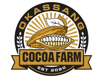 OKASSANG COCOA FARM logo design by Suvendu