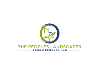 The Peoples Landscaper & Snow Removal, LLC logo design by bricton