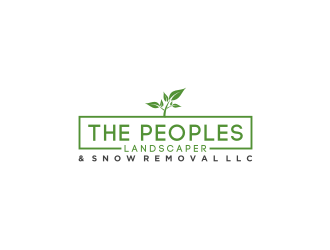 The Peoples Landscaper & Snow Removal, LLC logo design by bricton