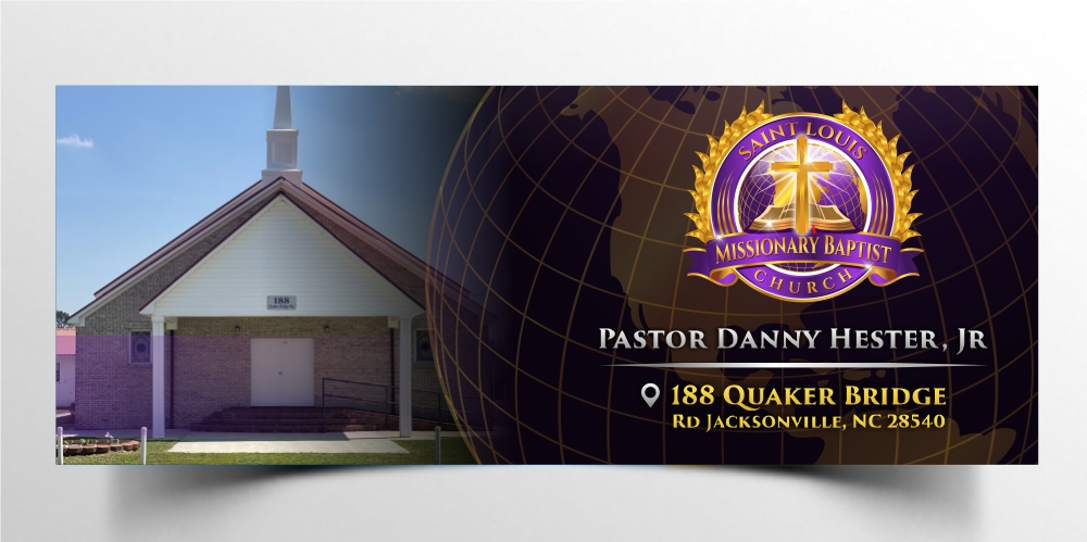 Saint Louis Missionary Baptist Church  logo design by zizze23