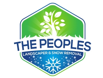 The Peoples Landscaper & Snow Removal, LLC logo design by Suvendu