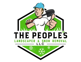 The Peoples Landscaper & Snow Removal, LLC logo design by MonkDesign