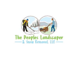 The Peoples Landscaper & Snow Removal, LLC logo design by adwebicon