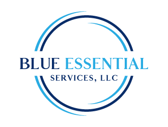 Blue Essential Services, LLC logo design by akilis13