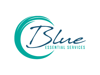 Blue Essential Services, LLC logo design by akilis13