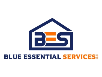 Blue Essential Services, LLC logo design by MonkDesign