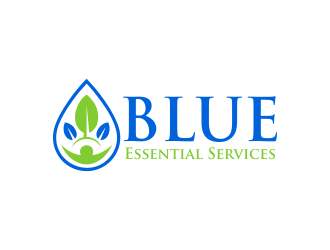 Blue Essential Services, LLC logo design by Gwerth