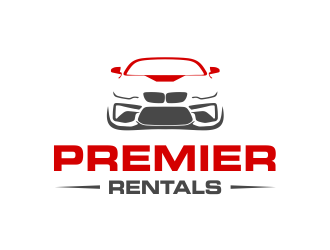 Premier Rentals  logo design by Girly