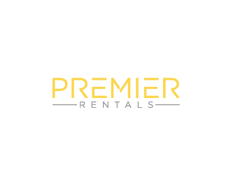 Premier Rentals  logo design by maze