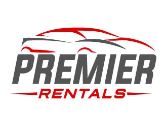 Premier Rentals  logo design by MonkDesign