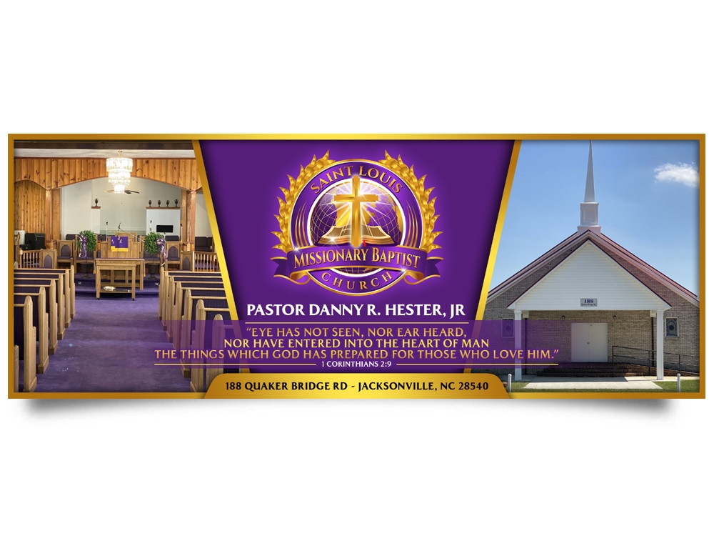 Saint Louis Missionary Baptist Church  logo design by Realistis