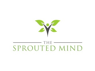 The Sprouted Mind logo design by Inaya