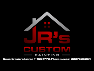 JR’s Custom Painting  logo design by p0peye