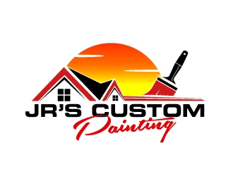 JR’s Custom Painting  logo design by AamirKhan