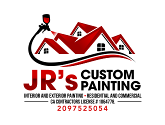 JR’s Custom Painting  logo design by ingepro
