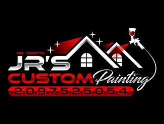 JR’s Custom Painting  logo design by MAXR