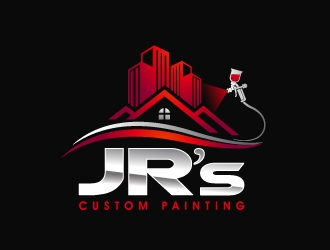 JR’s Custom Painting  logo design by usashi