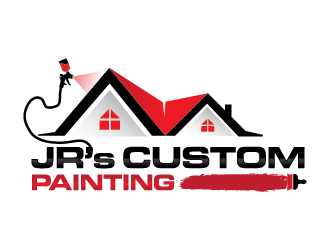 JR’s Custom Painting  logo design by rootreeper