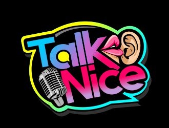 Talk To Me Nice logo design by veron