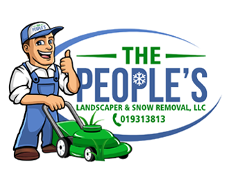 The Peoples Landscaper & Snow Removal, LLC logo design by ingepro