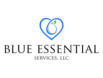 Blue Essential Services, LLC logo design by jetzu