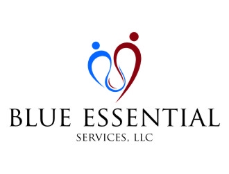 Blue Essential Services, LLC logo design by jetzu