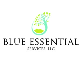 Blue Essential Services, LLC logo design by jetzu